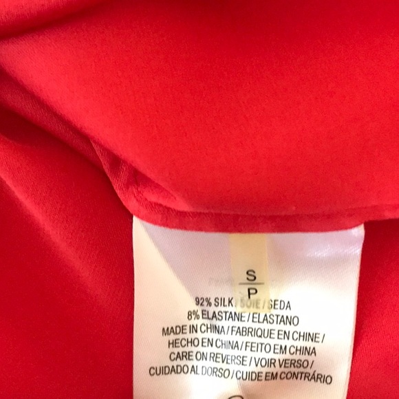 Tahari sleeveless stretchy silk blouse - new - Picture 5 of 5